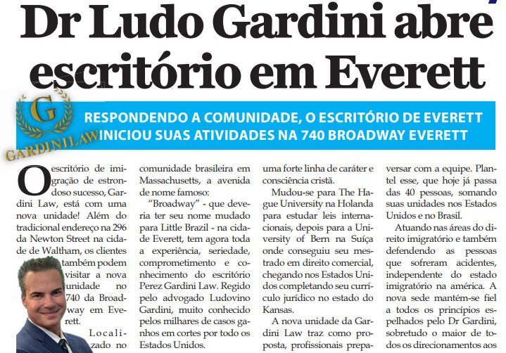 Ludo Gardini vai realizar consultas gratuitas para brasileiros na Flórida
